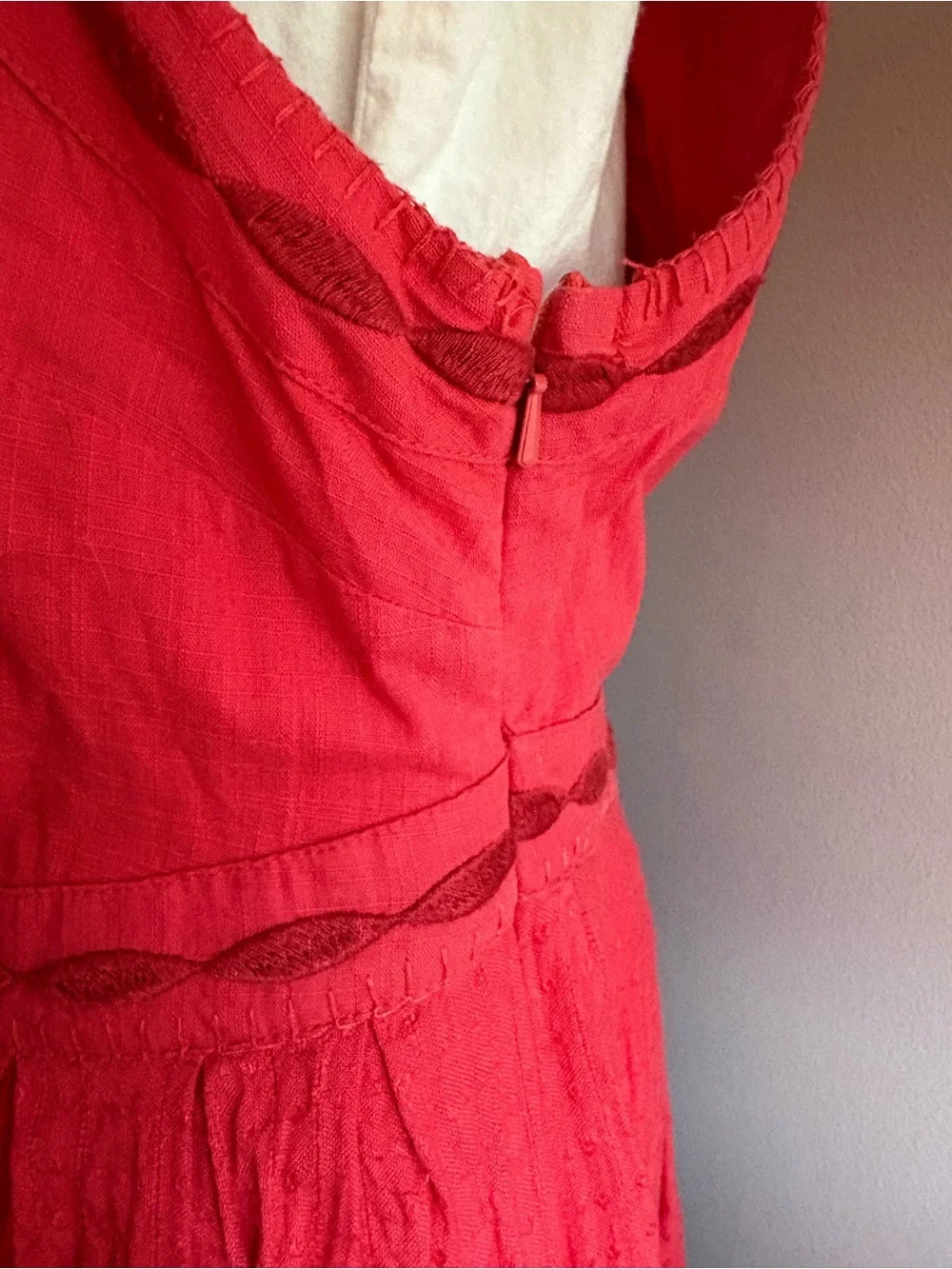 Free People sleeveless zippered